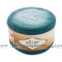 Пряжа Alize «Angora Gold Ombre Batik / Ангора Голд Омбре Батік» Туреччина №7230