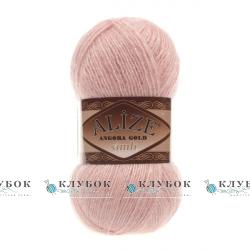 Пряжа Alize «Angora Gold simli / Ангора Голд симлі» Туреччина №161(пудра)