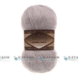 Пряжа Alize «Angora Gold simli / Ангора Голд симлі» Туреччина №528(ліловий)