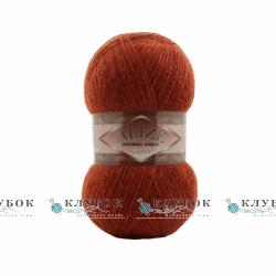 Пряжа Alize «Angora Gold simli / Ангора Голд симлі» Туреччина №36(теракот)