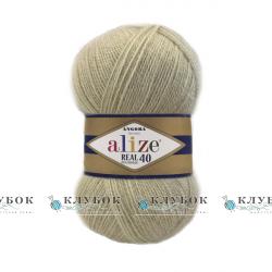 Пряжа Alize "Angora Real 40 / Ангора Реал 40" Туреччина №300(пустельна шавлія)