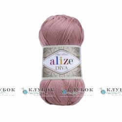 Пряжа Alize «Diva / Дива»   №354(суха троянда)