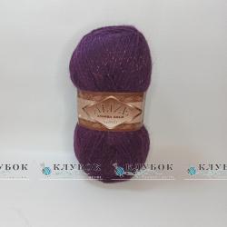 Пряжа Alize «Angora Gold simli / Ангора Голд симлі» Туреччина №111(фіолетовий)
