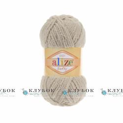 Плюшева пряжа Alize «Softy / Софті» №115(місячний промінь)