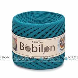 Трикотажна пряжа Bobilon Medium / Бобілон Медіум 7-9мм   (морська хвиля)