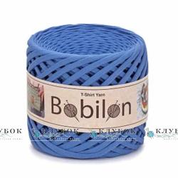 Трикотажна пряжа Bobilon Medium / Бобілон Медіум 7-9мм   (волошка)