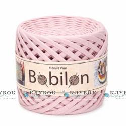 Трикотажна пряжа Bobilon Medium / Бобілон Медіум 7-9мм  (зефірка)
