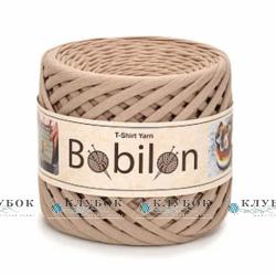 Трикотажна пряжа Bobilon Medium / Бобілон Медіум 7-9мм Україна (карамель)