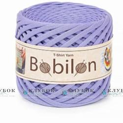 Трикотажна пряжа Bobilon Medium / Бобілон Медіум 7-9мм  (лаванда)
