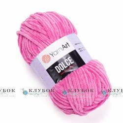 Плюшева пряжа YarnArt «Dolce / Дольче» №795(малина)