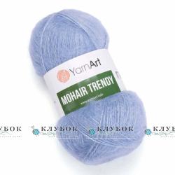 Пряжа YarnArt "MOHAIR TRENDY / Мохер Тренді"  №107(блакитний)