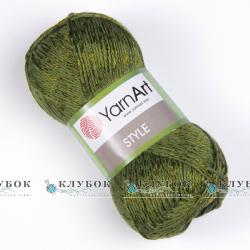 Пряжа YarnArt "Style \ Стиль" Туреччина №679(хакі)