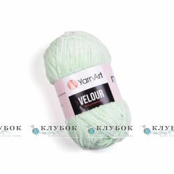 Пряжа Yarnart "Velour / Велюр" Туреччина №845(м'ята)