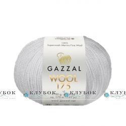 Вовна Gazzal "Wool 175 / Вул 175" Туреччина №301(світло сірий)