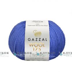 Вовна Gazzal "Wool 175 / Вул 175" Туреччина №336(синій)