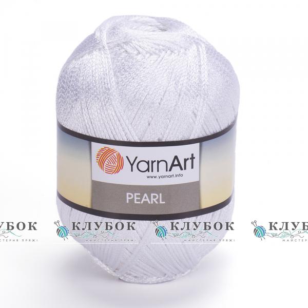 Пряжа YarnArt «Pearl \ Перл » Турция №106(белый)