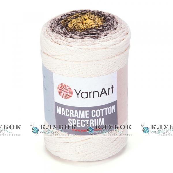Трикотажная пряжа YarnArt «Macrame Cotton Spectrum / Макраме Коттон Спектрум» Турция №1301