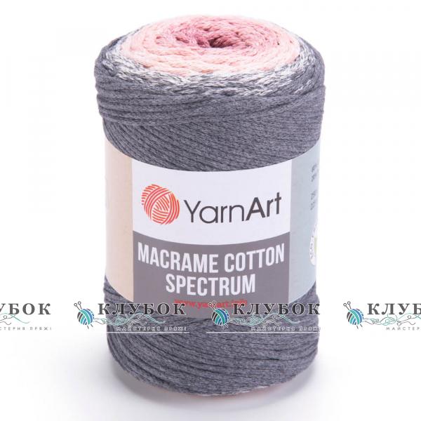 Трикотажная пряжа YarnArt «Macrame Cotton Spectrum / Макраме Коттон Спектрум» Турция №1306