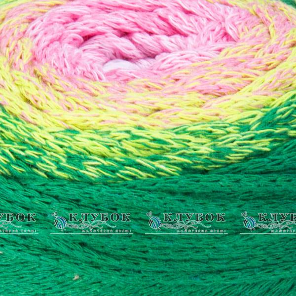 Трикотажная пряжа YarnArt «Macrame Cotton Spectrum / Макраме Коттон Спектрум» Турция №1309