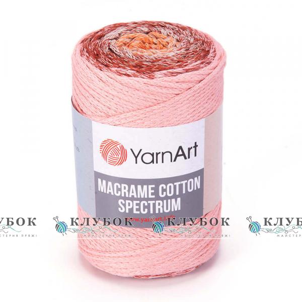 Трикотажная пряжа YarnArt «Macrame Cotton Spectrum / Макраме Коттон Спектрум» Турция №1319