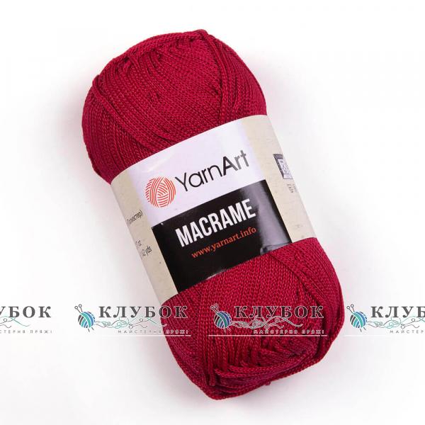 Пряжа YarnArt « Macrame / Макраме» Туреччина №143(червоний)