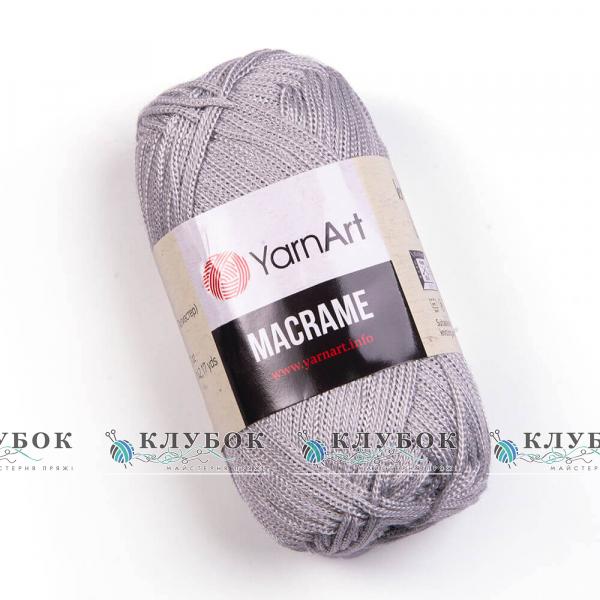 Пряжа YarnArt « Macrame / Макраме» Турция №149(серый)
