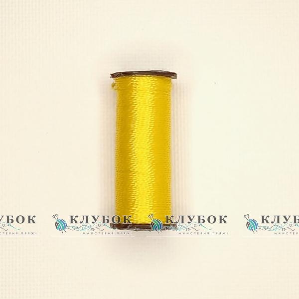 Нитка капроновая(обувная) 20м (желтый)