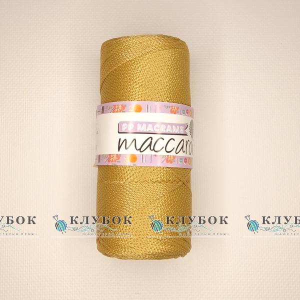 Полиэфирный шнур для вязания «Maccaroni» 3мм (манго)