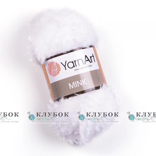 Пряжа YarnArt «Mink / Мінк»   №345(вибілений)