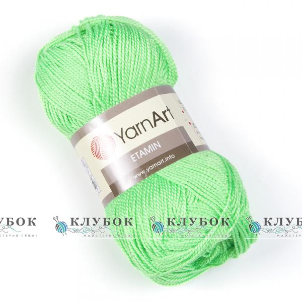 Пряжа YarnArt « Етамін»  №457(ментол)