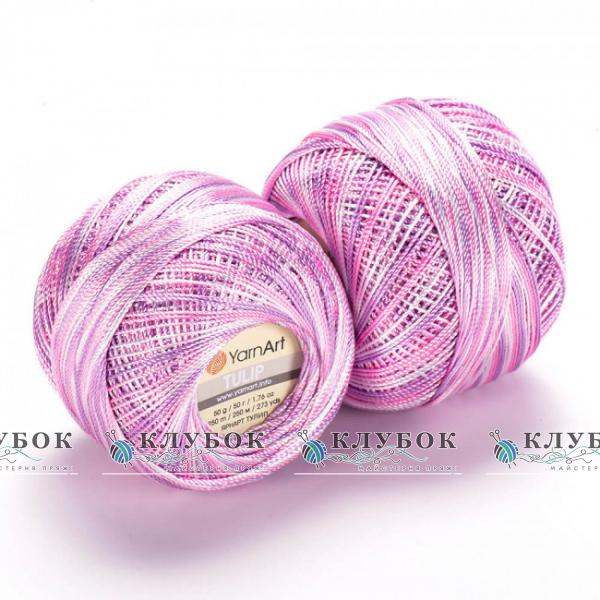 Пряжа Yarnart «Tulip / Тулип»  3458(меланж)