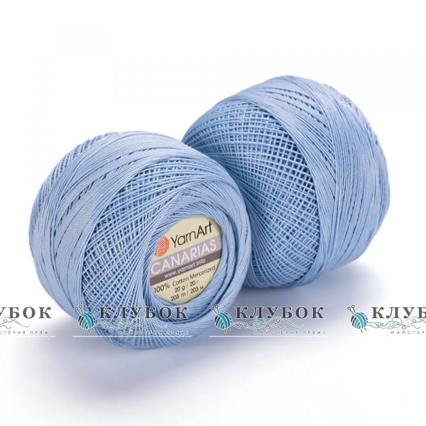 Пряжа Yarnart «Canarias / Канариас»  №4917(голубой)
