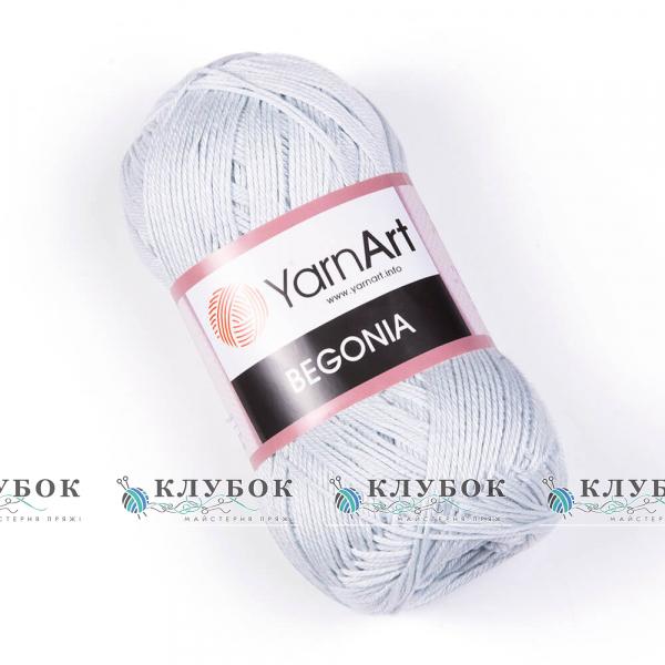 Пряжа YarnArt «Begonia \ Бегонія»  №54462(сіро блакитний)