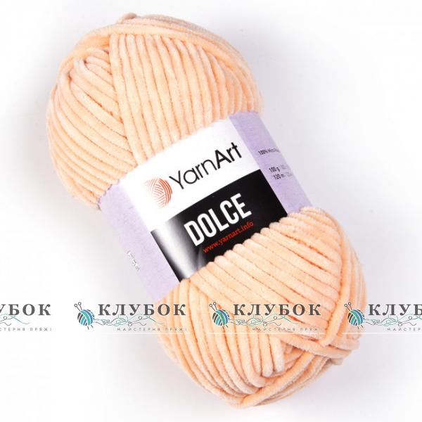 Плюшевая пряжа YarnArt «Dolce / Дольче» №773(персик)
