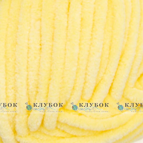 Плюшева пряжа YarnArt «Dolce / Дольче» №851(жовтий)