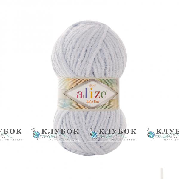 Пряжа Alize «Softy Plus / Софти Плюс» Турция №500(светло серый)