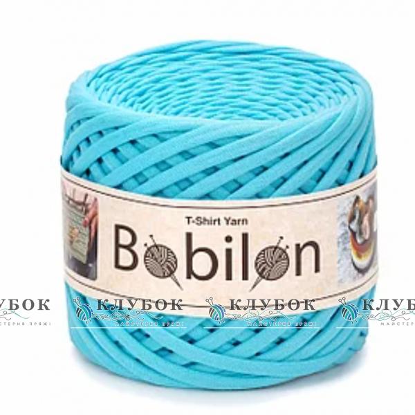 Трикотажна пряжа Bobilon Medium / Бобілон Медіум 7-9мм (ларімар)