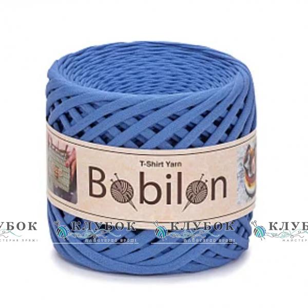 Трикотажная пряжа Bobilon Medium / Бобилон Медиум 7-9мм   (василек)