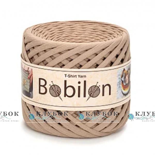 Трикотажная пряжа Bobilon Medium / Бобилон Медиум 7-9мм  (карамель)