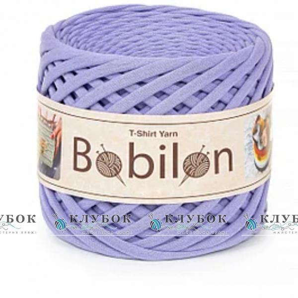 Трикотажная пряжа Bobilon Medium / Бобилон Медиум 7-9мм   (лаванда)