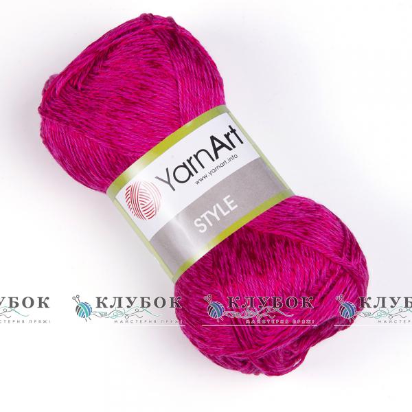 Пряжа YarnArt «Style \ Стиль» Турция №661(фуксия)