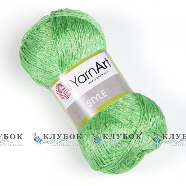 Пряжа YarnArt «Style \ Стиль» Турция №663(салатовый)