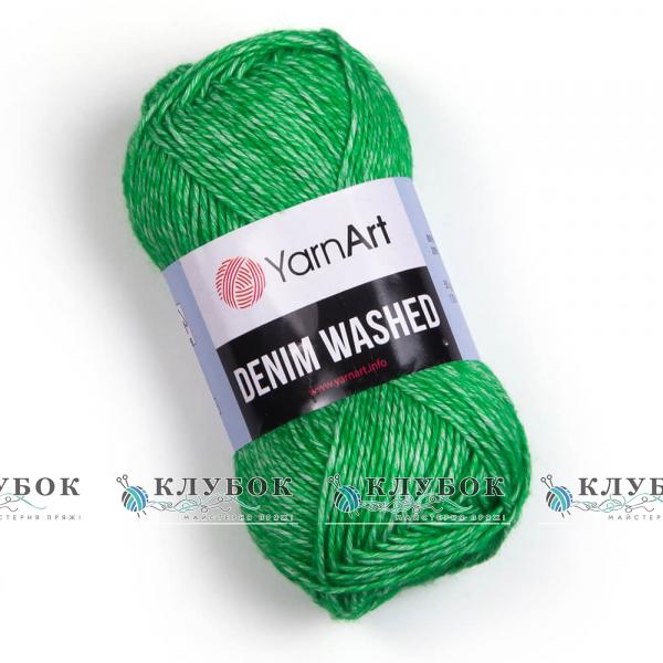 Денім Washed №909(трава)