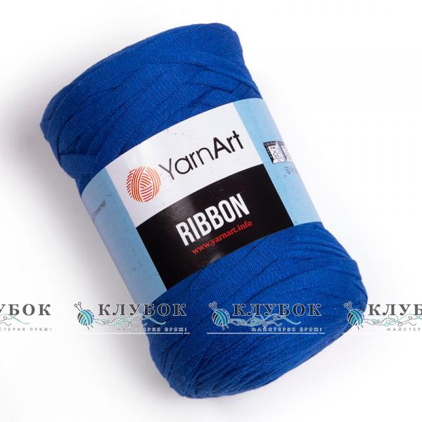 Трикотажная пряжа YarnArt «Ribbon / Рибон»  №772(электрик)