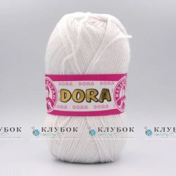 Пряжа Madame Tricote «Дора» №000(білий)