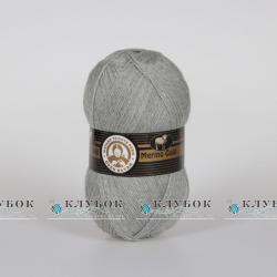 Пряжа напіввовна Madame Tricote "Merino Gold / Меріно Голд" Туреччина №007(світло сірий)