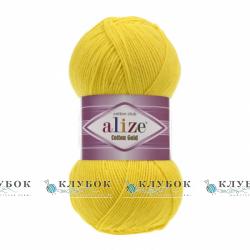 Пряжа Alize "Cotton Gold / Коттон Голд" Туреччина №110(жовтий)