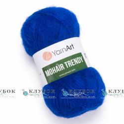 Пряжа YarnArt "MOHAIR TRENDY / Мохер Тренді"  №128(волошка)