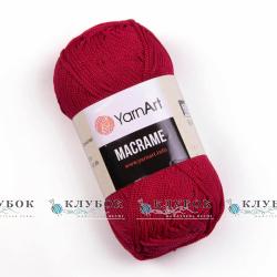 Пряжа YarnArt « Macrame / Макраме» Туреччина №143(червоний)