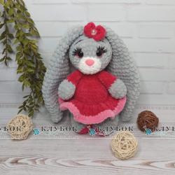 Игрушка Зайка в платье (24см)